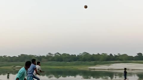 Voli game playing with my village