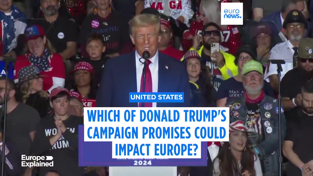 Why might a US election win for Trump cause concern in Europe?