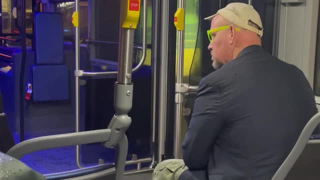 Man Rants After Being Asked to Get Off Bus