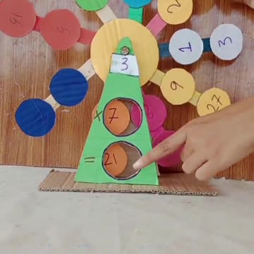 How to Make a Spinning Wheel For Card board / Easy And Simple M