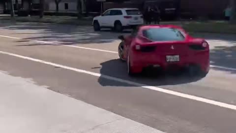 Crashes ferrari 458