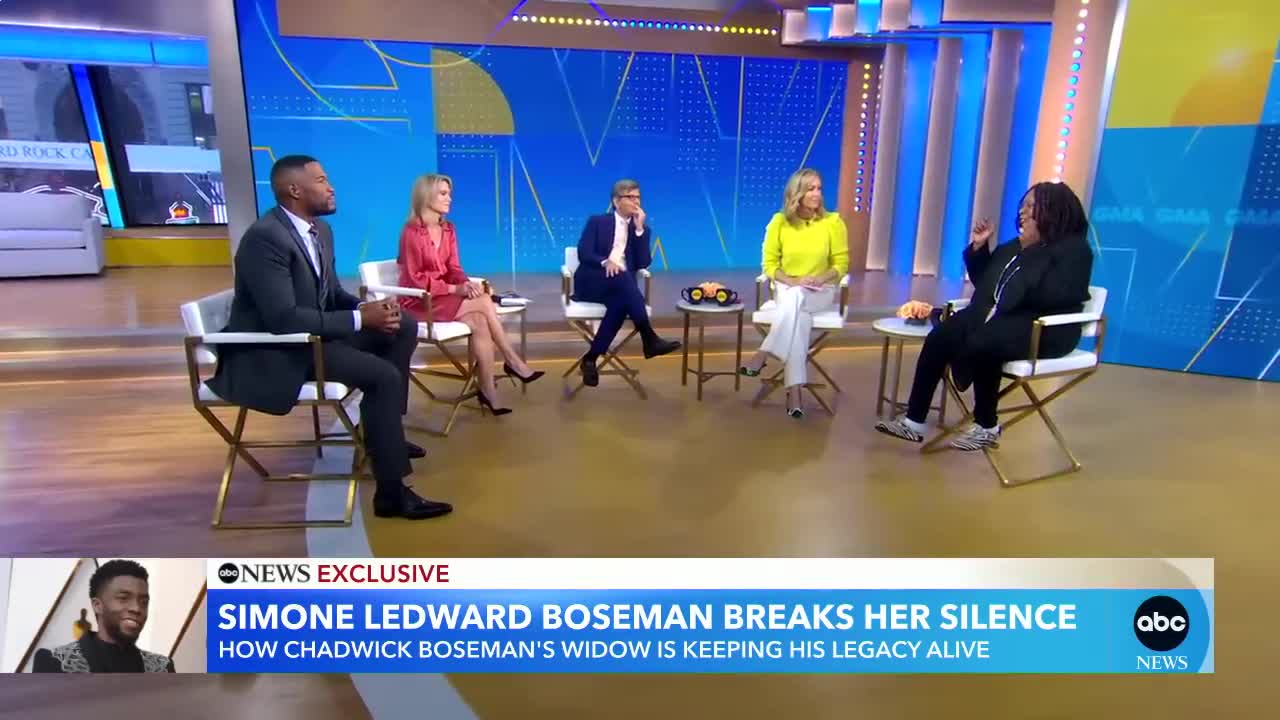 Chadwick Boseman’s widow breaks her silence in exclusive 1st interview l GMA