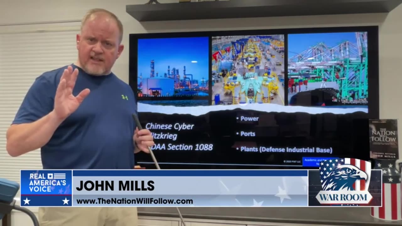 Ret. Col. John Mills: China’s Seizing Control of Global Trade Canals, Preparing for Conflict