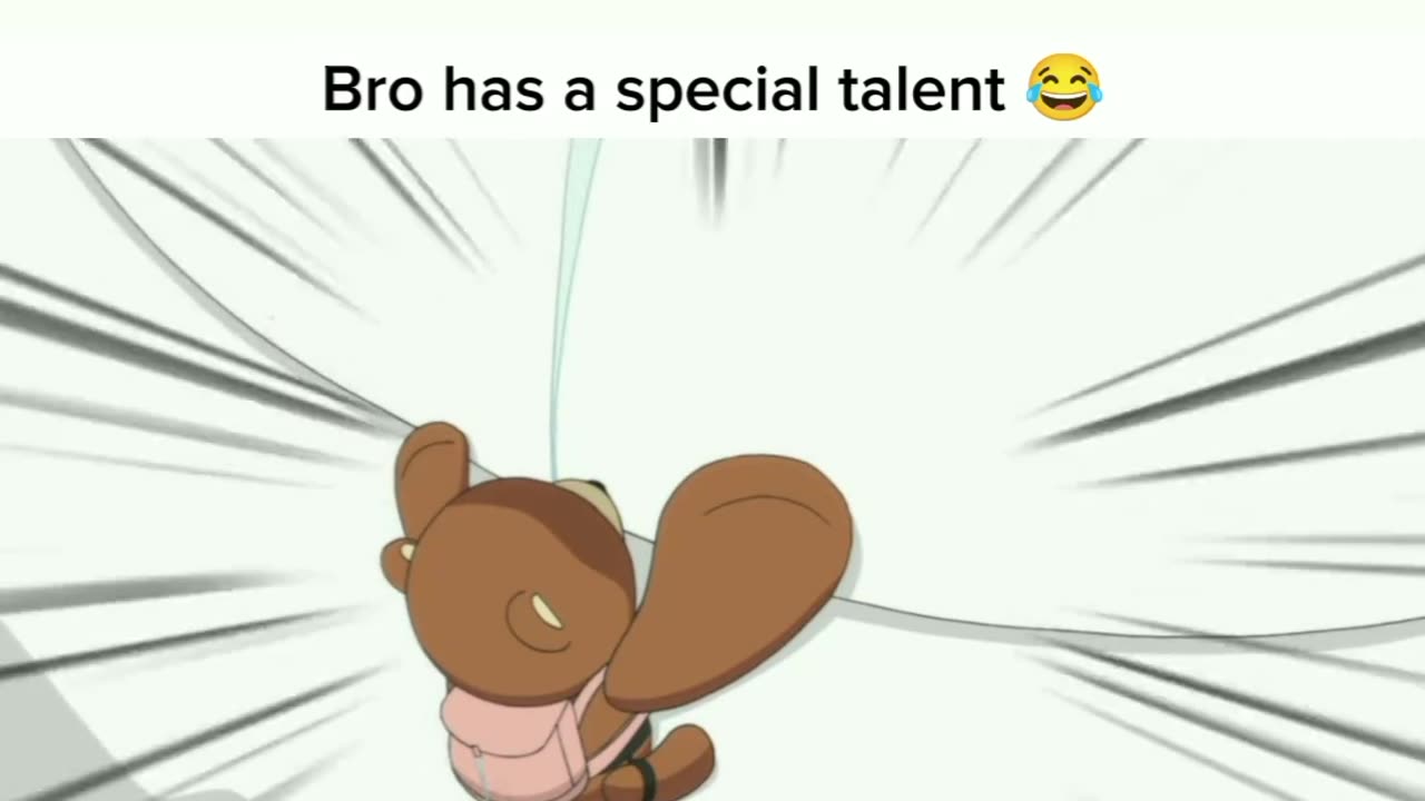 Bro has a special talent