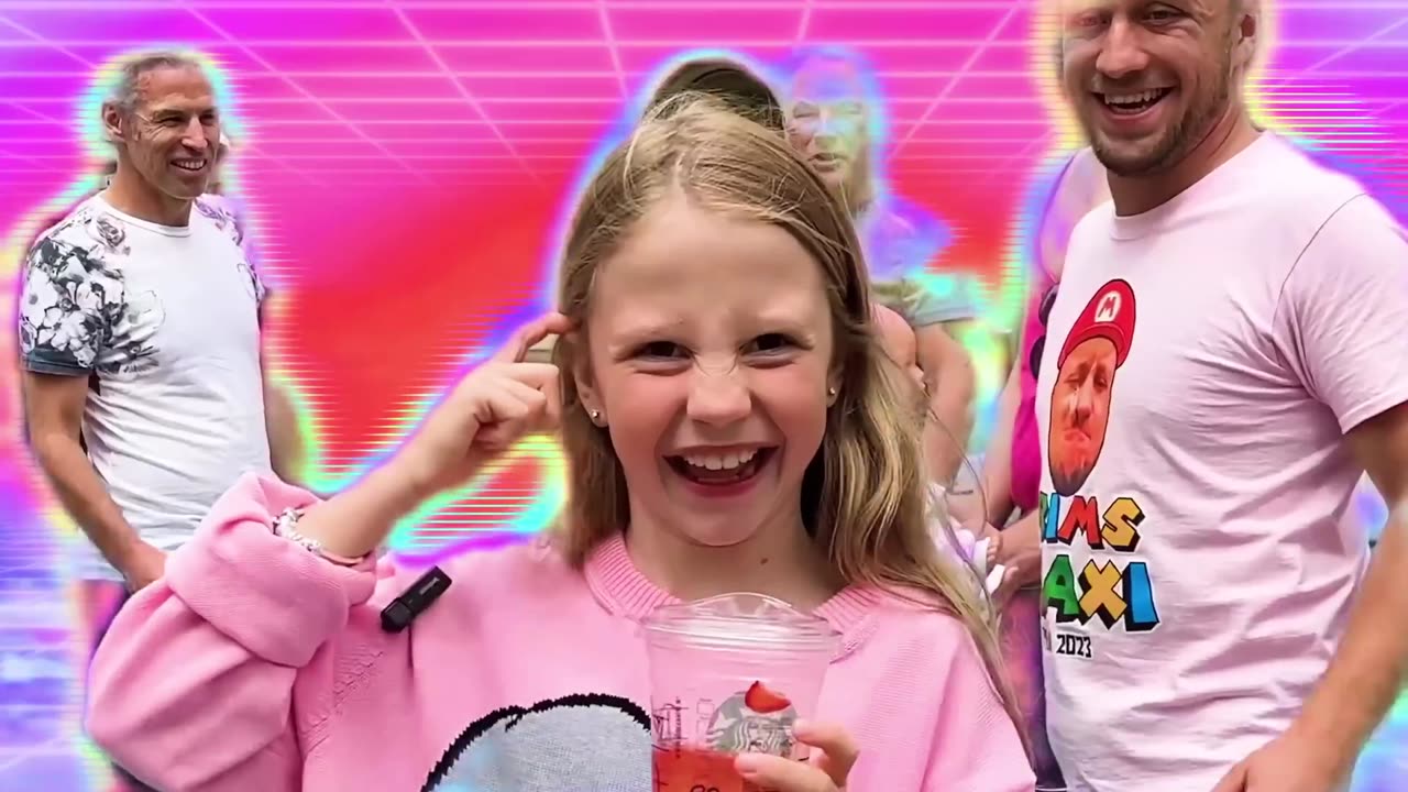 Nastya and her funny Vlog in Prague by Like Nastya