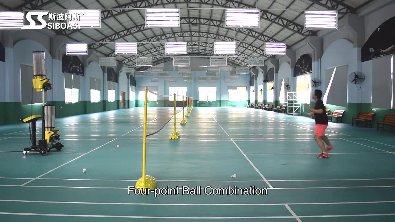 SIBOASI badminton shuttlecock shooting machine S8025