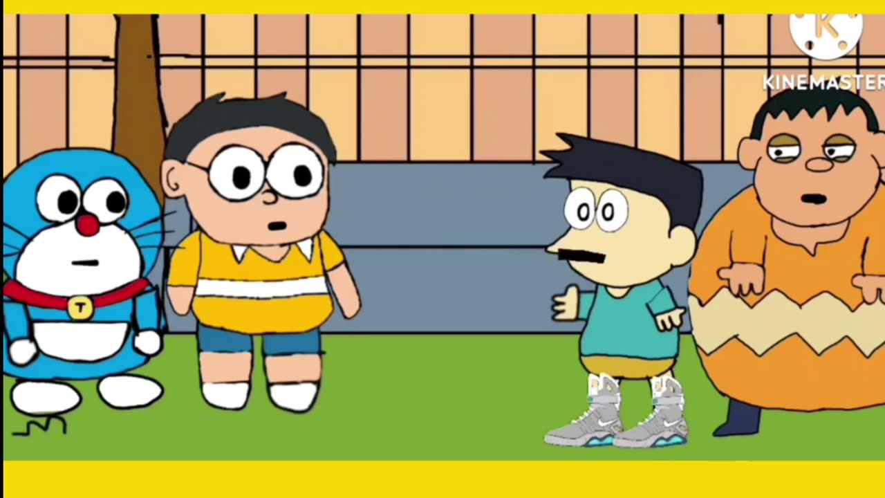 Shinchan vs jean or suneo fight