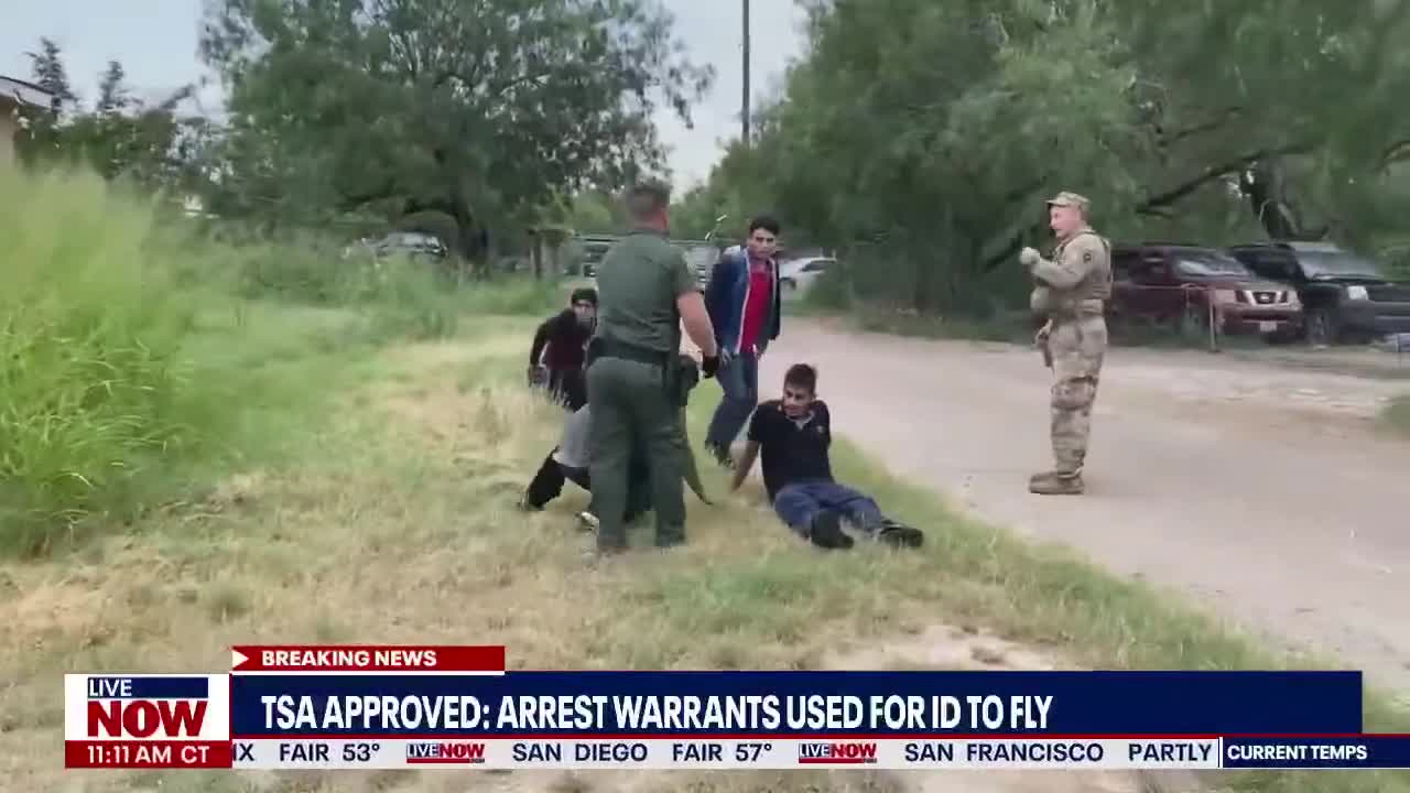TSA Now Allowing Arrest Warrants As ID For illegal immigrants To Fly
