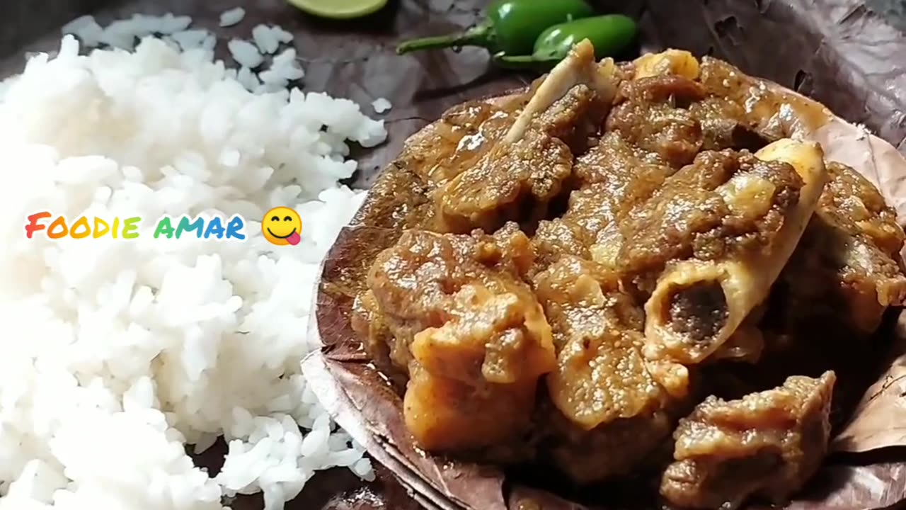 Mutton rice 😋