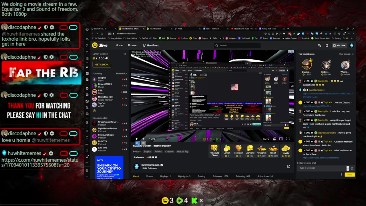 huwhite stream