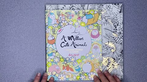 A Million Cute Animals Coloring Book Review | Lulu Mayo