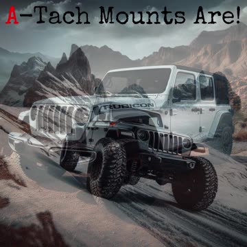 Jeep Wrangler: Phone Mount / A-Tach # 50008