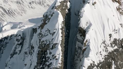 Most insane ski line EVER