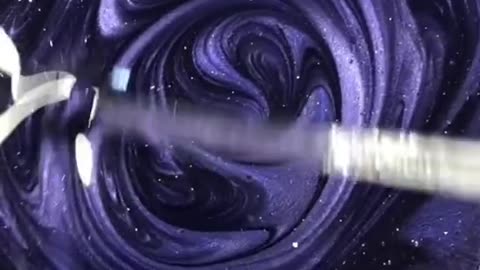 Galaxy Effect Epoxy Resin Arts