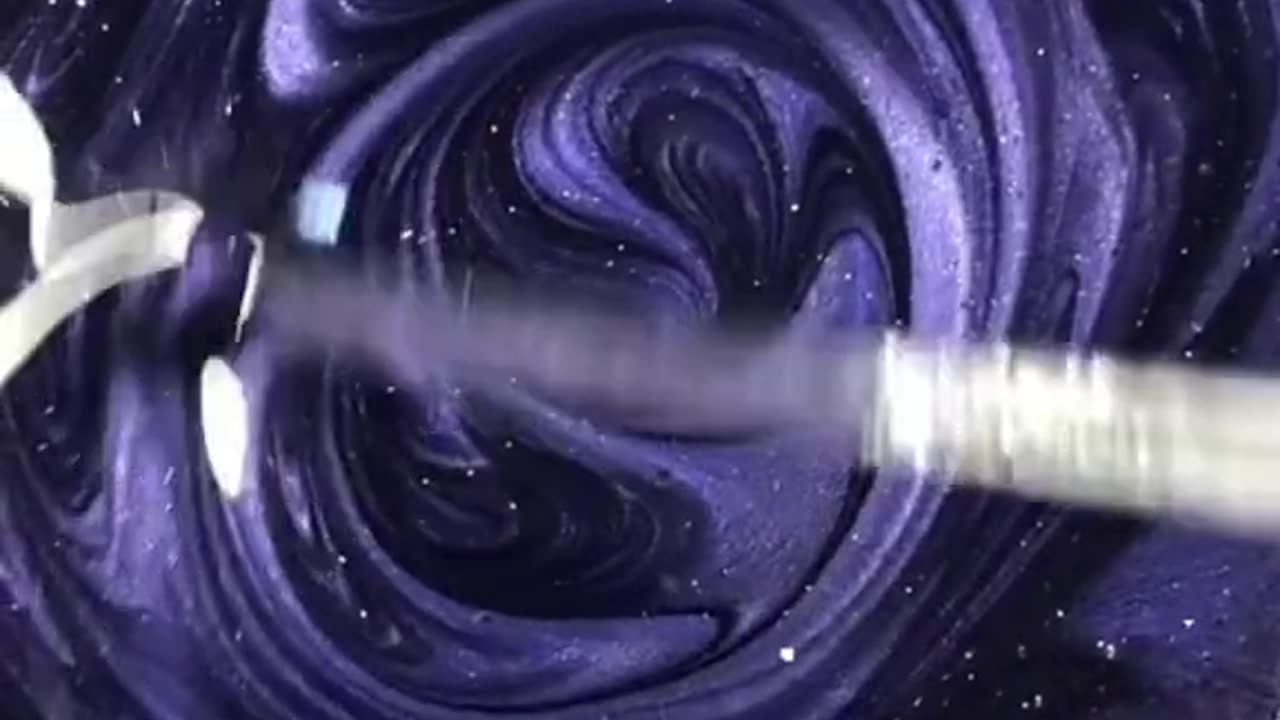Galaxy Effect Epoxy Resin Arts