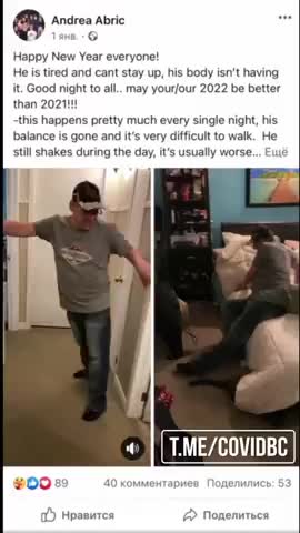 KEVIN STREET FROM ONTARIO - SERIOUSLY MESSED UP FROM THE COVID VAX - LIFE IS HELL