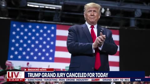 Donald Trump arrest grand jury canceled for Wednesday, indictment still looms | LiveNOW from FOX