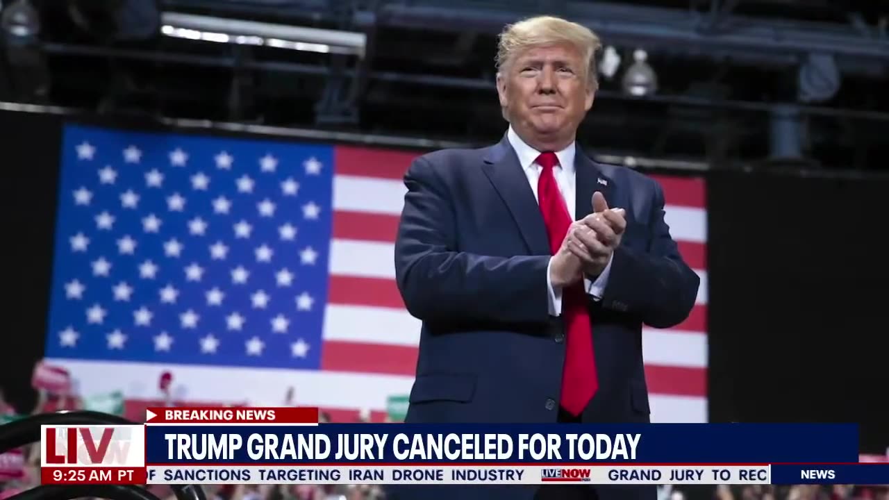 Donald Trump arrest grand jury canceled for Wednesday, indictment still looms | LiveNOW from FOX