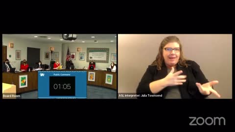 Connie Alexander at SBUSD 2/22 Questions the procedure that the district used for the incident.