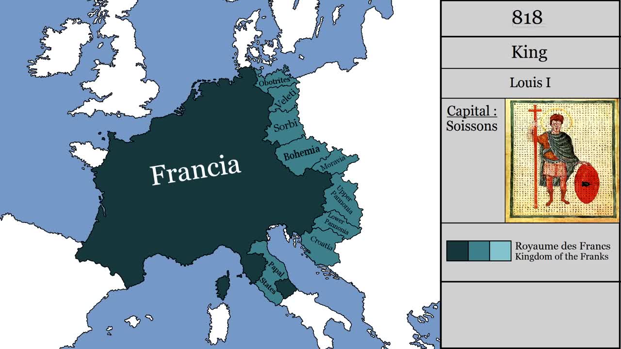 The History of France : Every Year