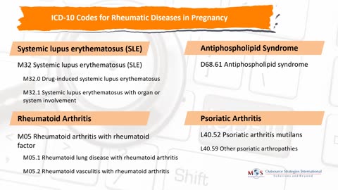 Coding Pregnancy Related Rheumatic Conditions