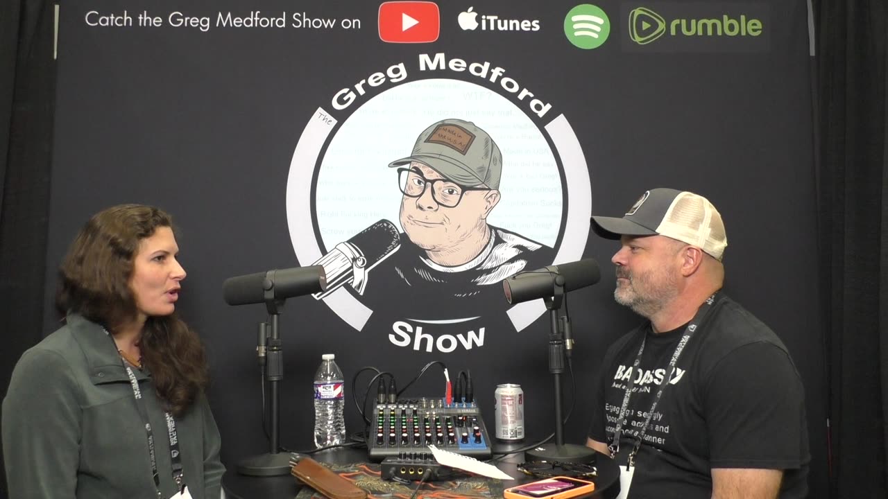 Amy Valerious from Warlander Enterprises on the Greg Medford Show