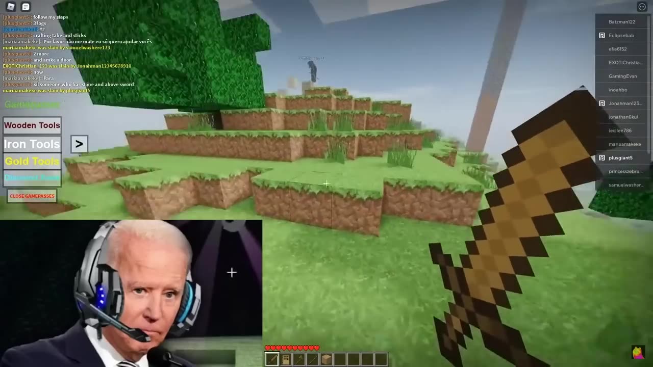 US Presidents Play Minecraft 5