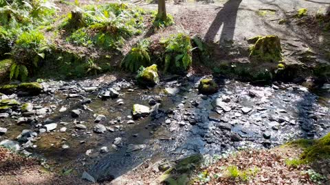 Water flowing beauty