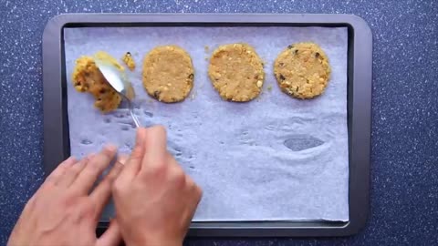 Cookies 2 Ways - Chickpea and Apple Oatmeal