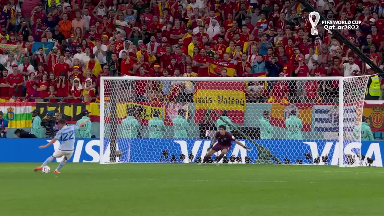 Penalty shootout - Morocco beat Spain 3:0 - FIFA World Cup Qatar 2022