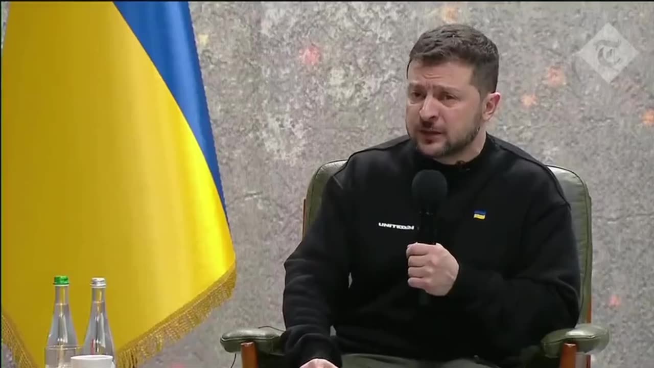 Zelensky begging for more billions to launder.