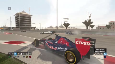 F1 2014 Big Crash