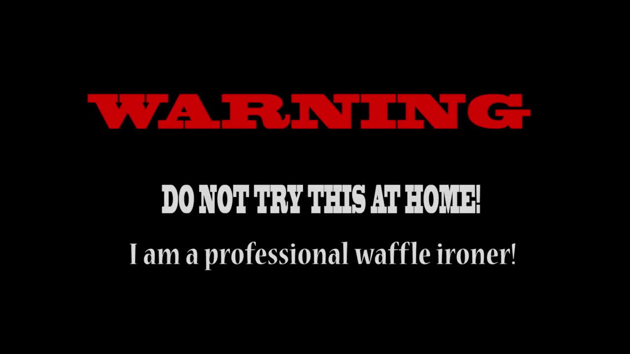 WAFFLE IRON VS WHOOPEE CUSHION