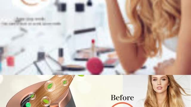 مجعد ومموج الشعر مع بطارية اللاسلكي ببطارية مدمجة عصري وأنيق Umate Automatic Hair Curler #Shorts