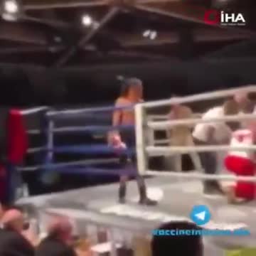 PFIZER WINS BOXING BY TKO=DEATH PFIZER UNDEFEATED IN ANY WEIGHT CLASS FOR DEATH!