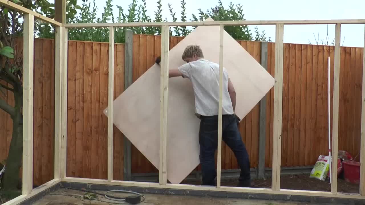 How to build a really SOLID shed