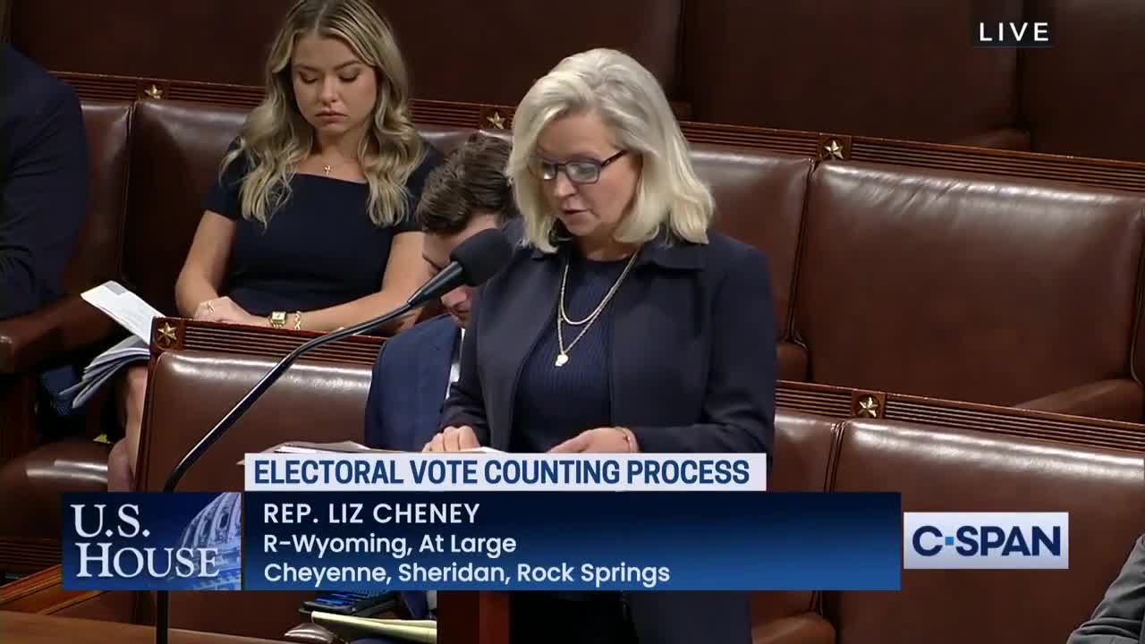 Rep. Liz Cheney Delivers Remarks On The Presidential Election Reform Act | September 21, 2022