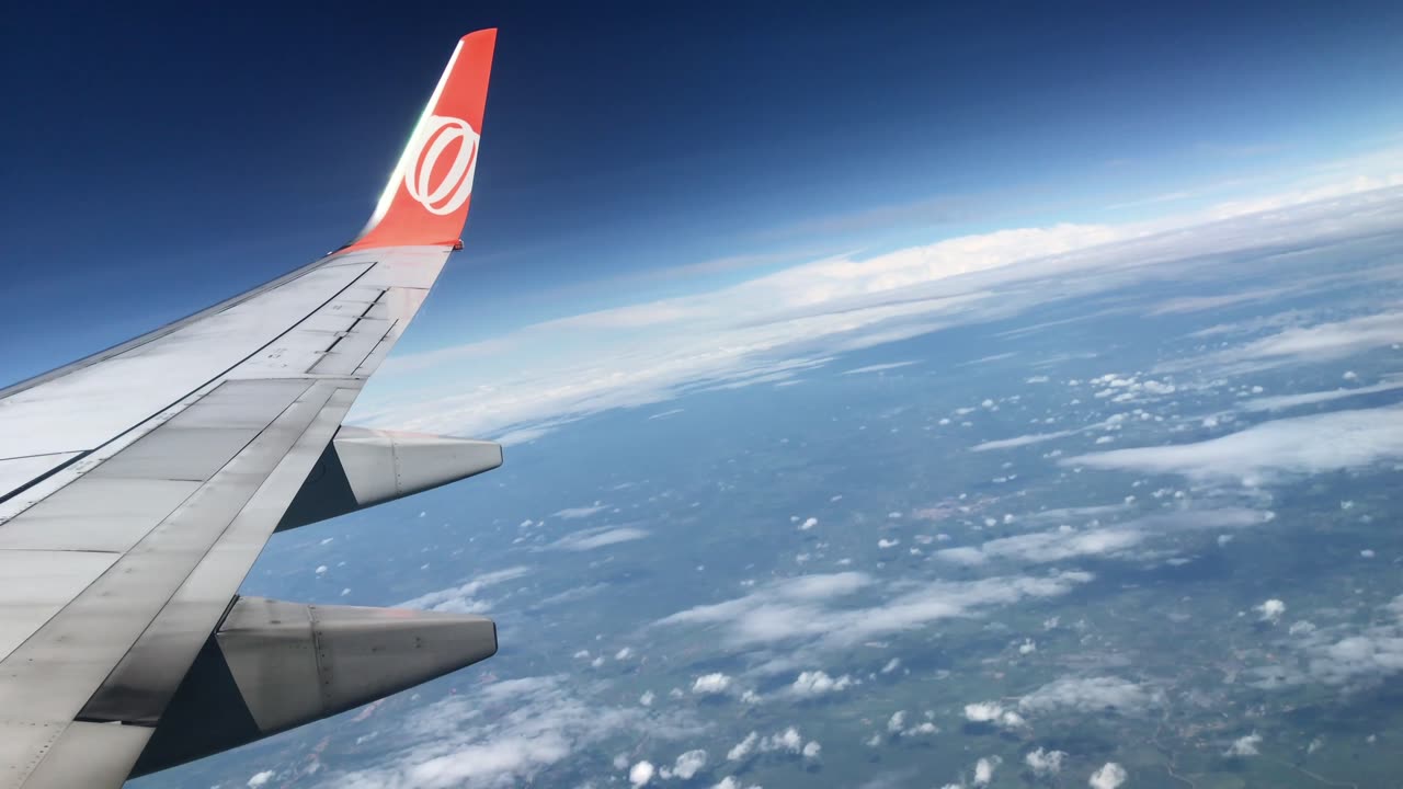 Airplane On Its Flight