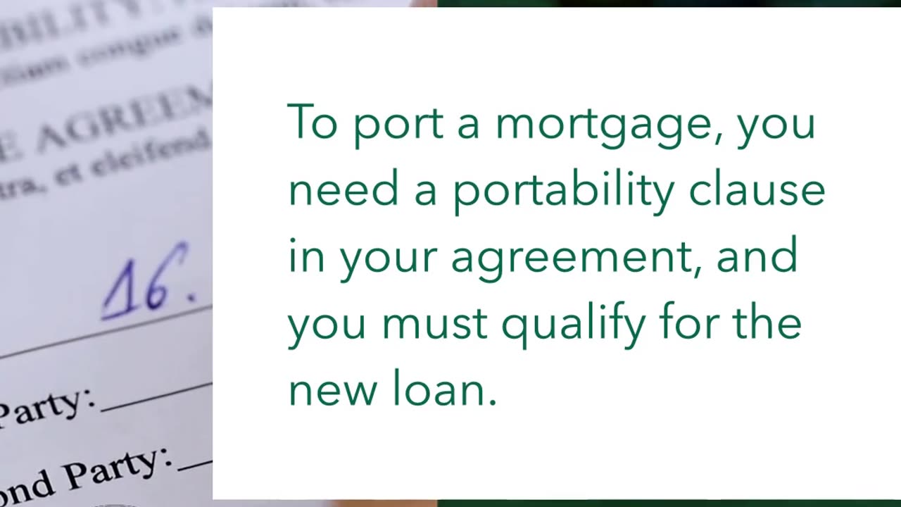 Portable Mortgage: What It Is, How It Works