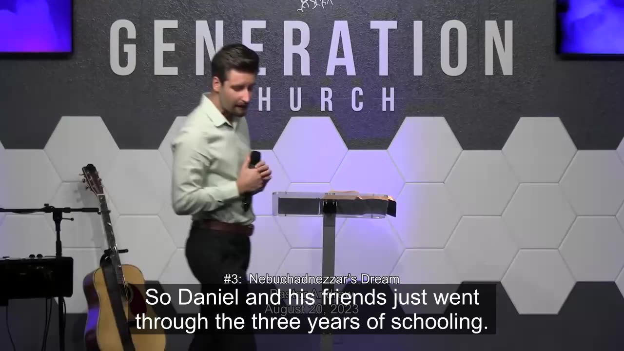 Nebuchadnezzar's Dream - Daniel Series 3 - Pastor Andrew Mikhov - 8/20/2023