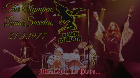 Black Sabbath - Live Lund,Sweden 1977