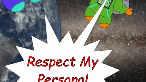 Respect My Personal Space - Pun 001