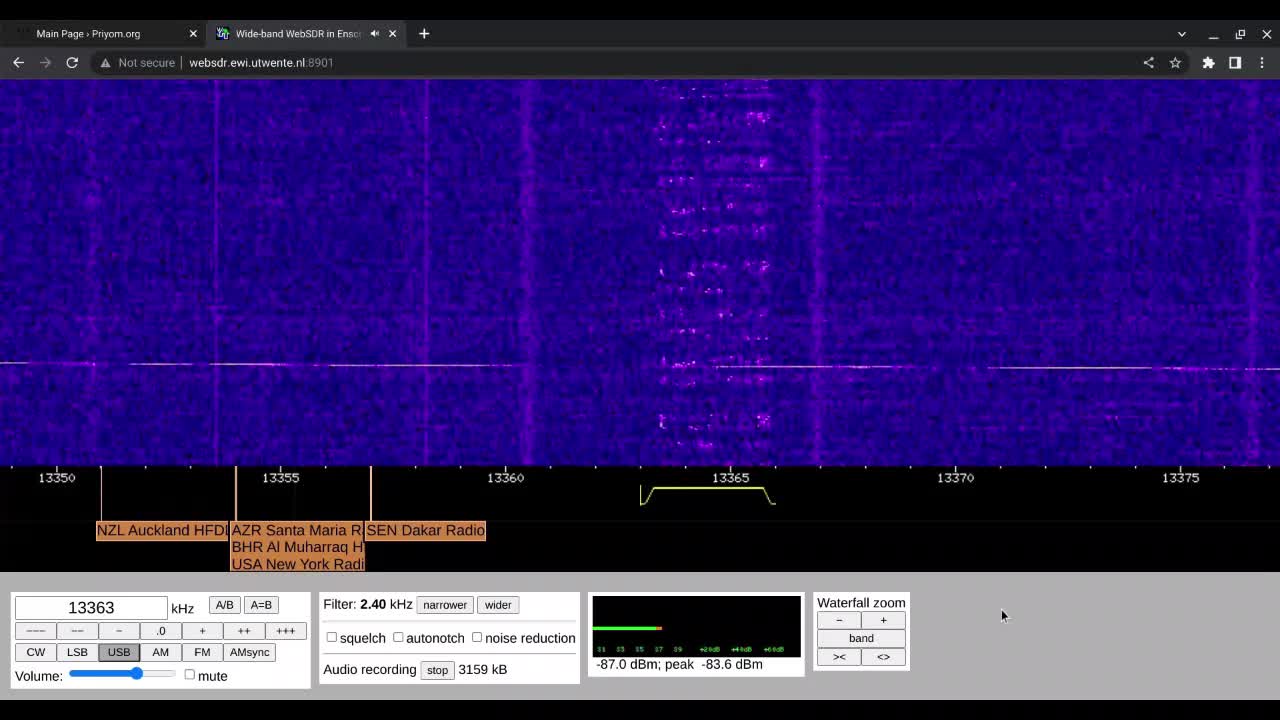 E11 Oblique 10/12/2022 1430 UTC 13363kHz