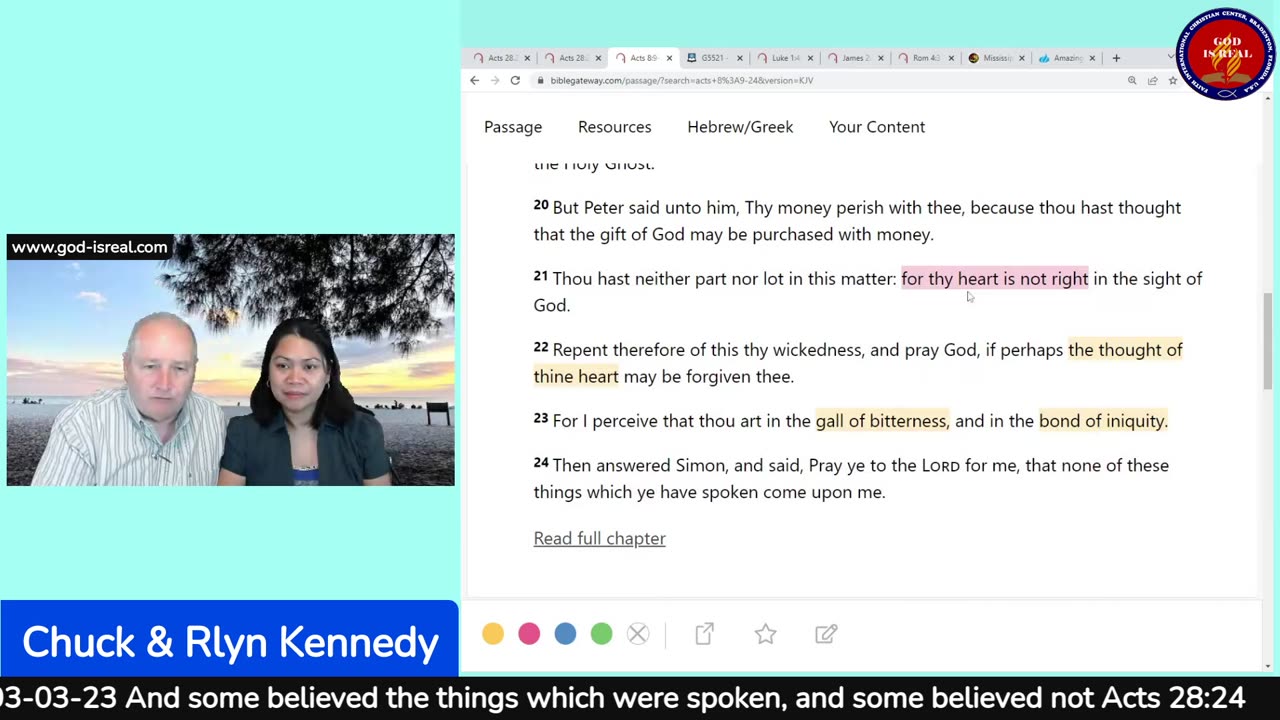 God Is Real 03-03-23 Two Kinds of Belief Day3 - Pastor Chuck Kennedy