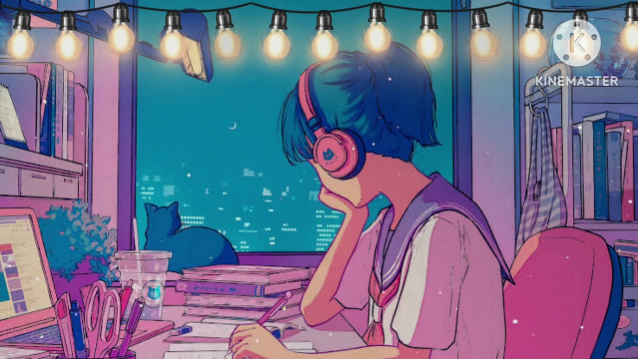 Sakura Watching anime lofi beats | Relaxing sound