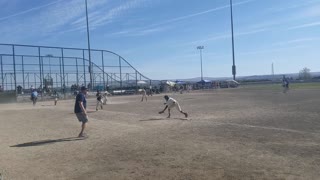 SAC bunt winning run to 3rd