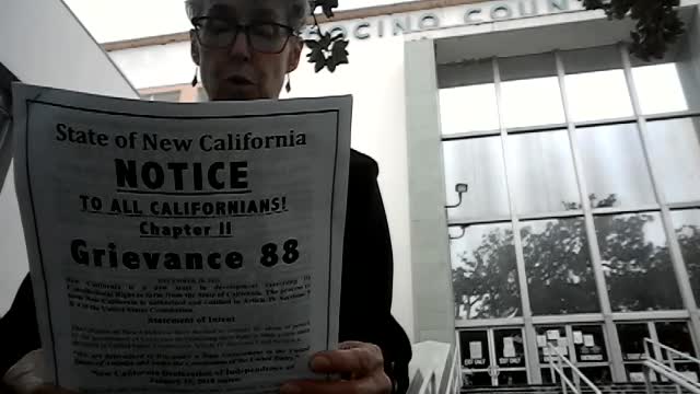 New California State Mendocino Co.Chapter 2 Grievance 88, 2021-12-28