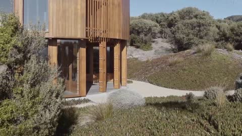 Inside a Sustainable Beach Cabin Designed as an Escape From the City (Cabin Tour)