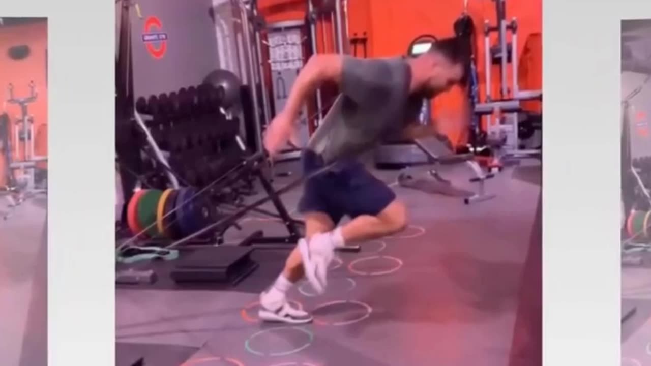 Travis Kelce Enjoys a grueling workout with celebrity trainer Laurence Ng at Gym in L.A.