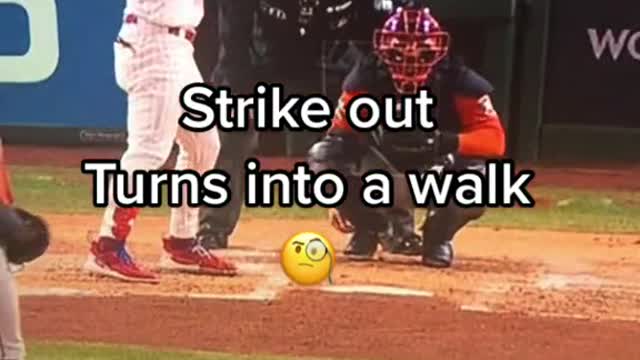 Bryce Harper should’ve struck out instead he took a walk